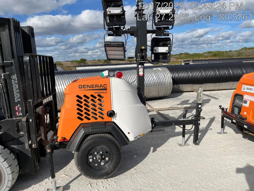 2025 Generac MLTS-4 Diesel, Mitsubishi L2E, 7.1 hp @1800 rpm, Flex Switch 120V Input, Powerzone Controller, (4) 320W LED Lights, 4kW Generator, 39.9 Gal Fuel Tank, 2" Ball, T3, ES Decals