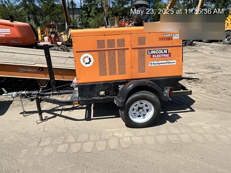 2021 Lincoln Electric Vantage 549X Ready Pak 3, ORANGE (includes trailer, cable rack, fender light kit)