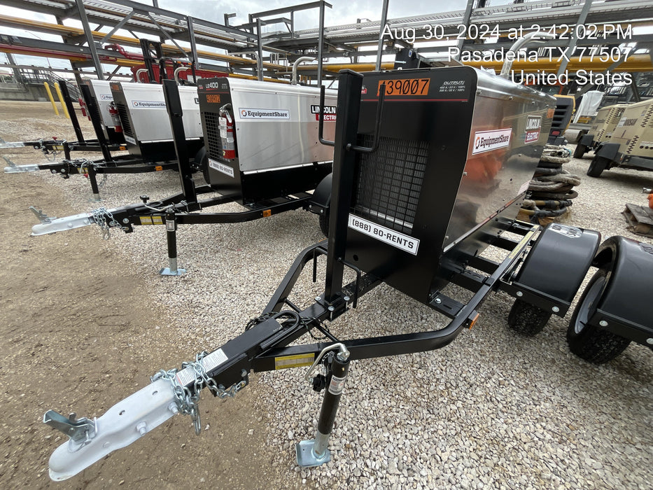 2024 Lincoln Electric LE400 Kubota V1505, Trlr, Cable Rack, Light Kit, ES Decals, T3