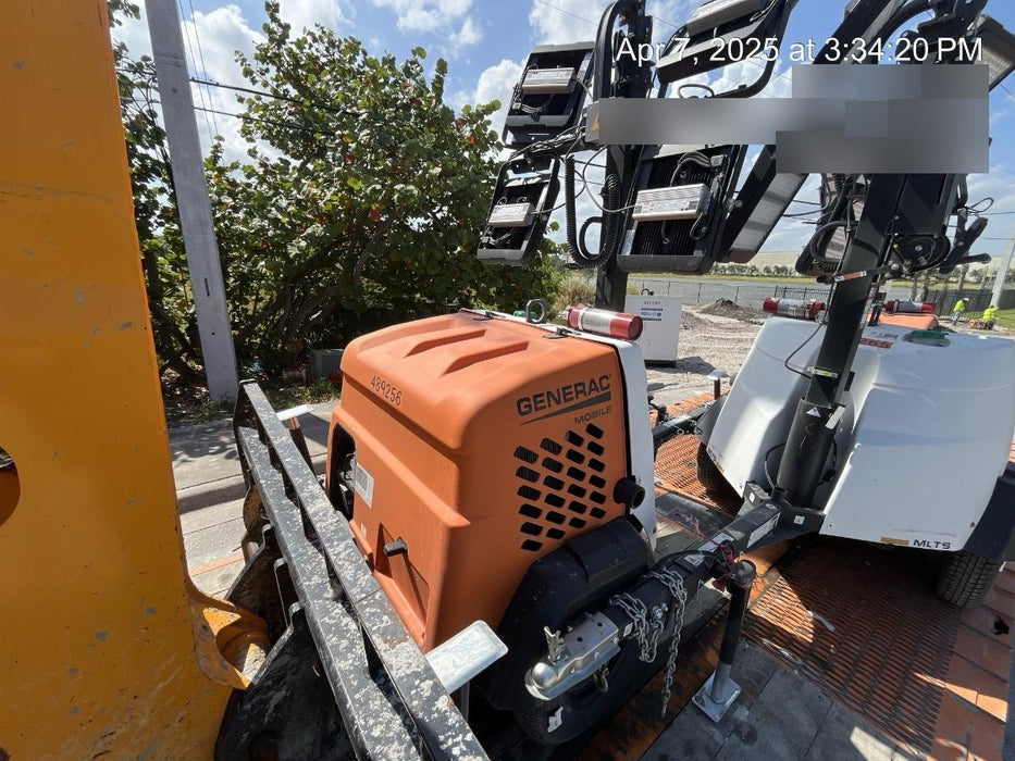 2025 Generac MLTS-4 Diesel, Mitsubishi L2E, 7.1 hp @1800 rpm, Flex Switch 120V Input, Powerzone Controller, (4) 320W LED Lights, 4kW Generator, 39.9 Gal Fuel Tank, 2" Ball, T3, ES Decals