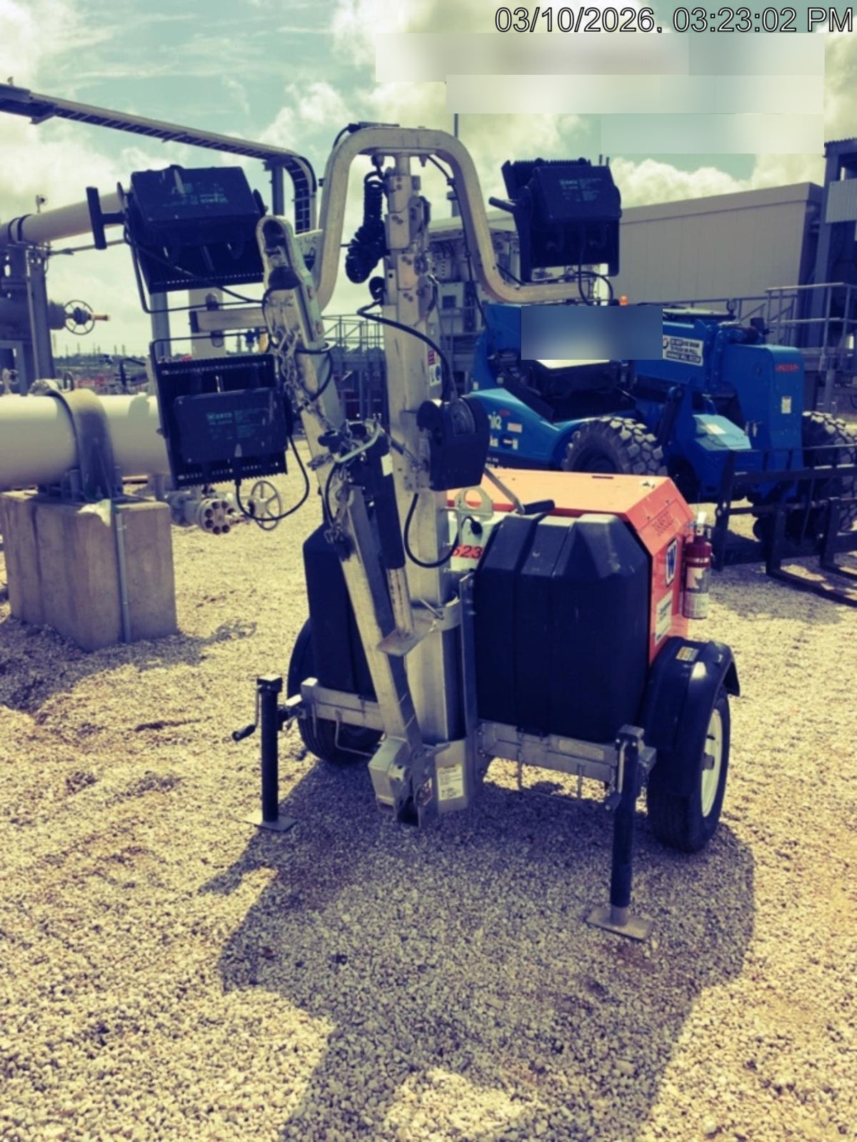 2024 Wanco WLTT-4MM4K Diesel, Deep Sea Controller, Shore Power Plug, Auto Start, (4) 350W LED Floodlights, 4kW Generator, 60 Gal Fuel Tank, 2" Ball, T3