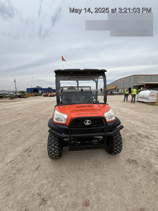2020 Kubota RTV-X1140W-H Canopy, 4-Seater, Diesel, Windshield Acrylic Clear, LED Strobe, Backup Alarm
