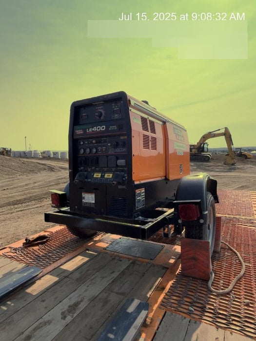 2023 Lincoln Electric LE400 Kubota V1505, Trlr, Cable Rack, Light Kit, ES Decals, T3