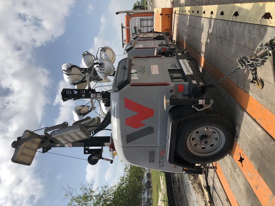 2019 Wacker Neuson LTV6K-LED LTV6K Light Tower, LED 300W, Telematics EQ SH Kubota