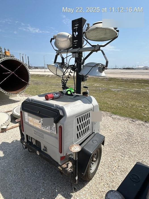 2019 Wacker Neuson LTV6L-MH Wacker Neuson LTV6L Mobile Light Tower w/Fuel Level Sensor Installed
