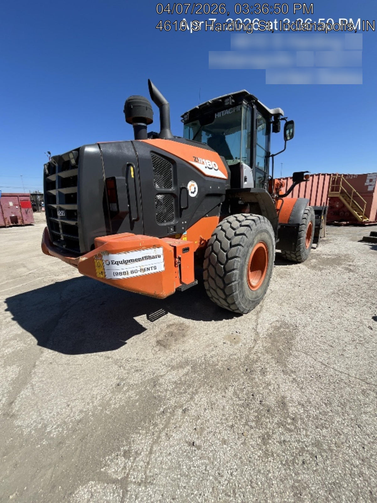 2022 HITACHI ZW180-6