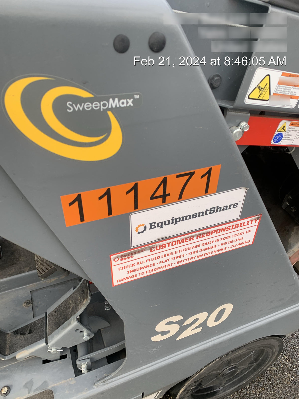 2020 TENNANT S20 LPG