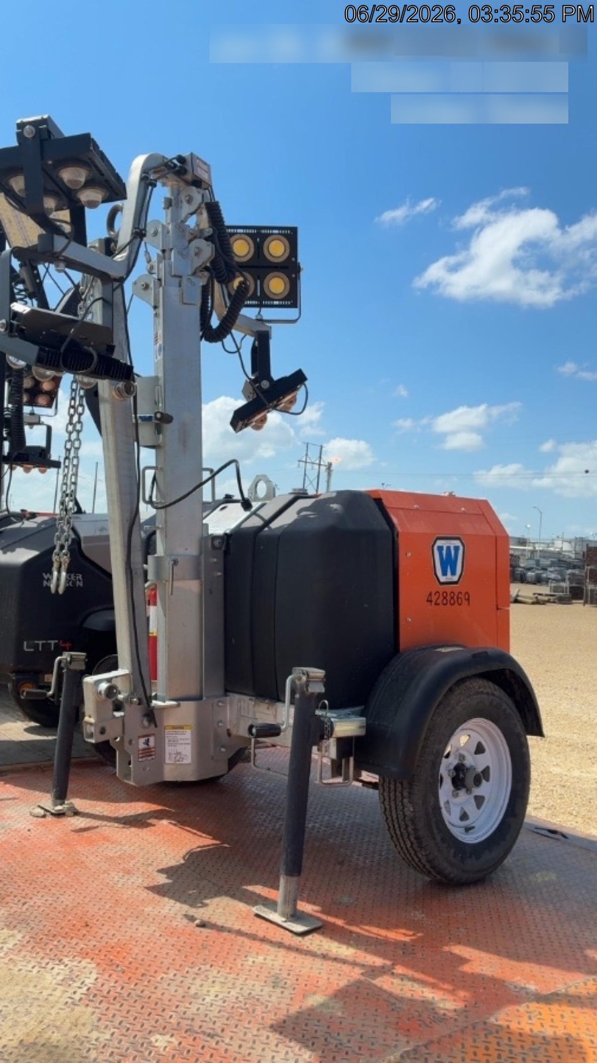 2024 Wanco WLTT-4MM4K Diesel, Deep Sea Controller, Shore Power Plug, Auto Start, (4) 350W LED Floodlights, 4kW Generator, 60 Gal Fuel Tank, 2" Ball, T3