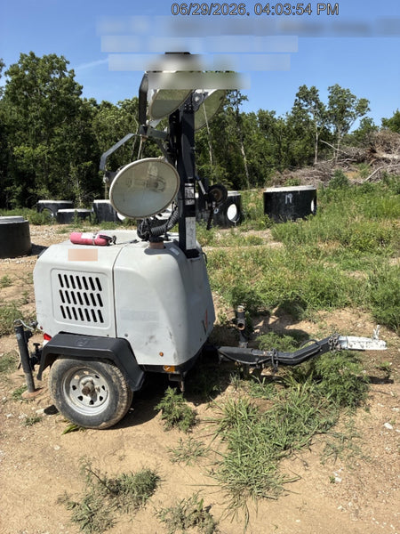 2019 Wacker Neuson LTV6L-MH Wacker Neuson LTV6L Mobile Light Tower w/Fuel Level Sensor Installed