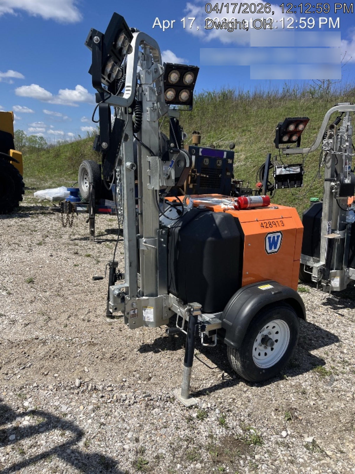 2024 Wanco WLTT-4MM4K Diesel, Deep Sea Controller, Shore Power Plug, Auto Start, (4) 350W LED Floodlights, 4kW Generator, 60 Gal Fuel Tank, 2" Ball, T3