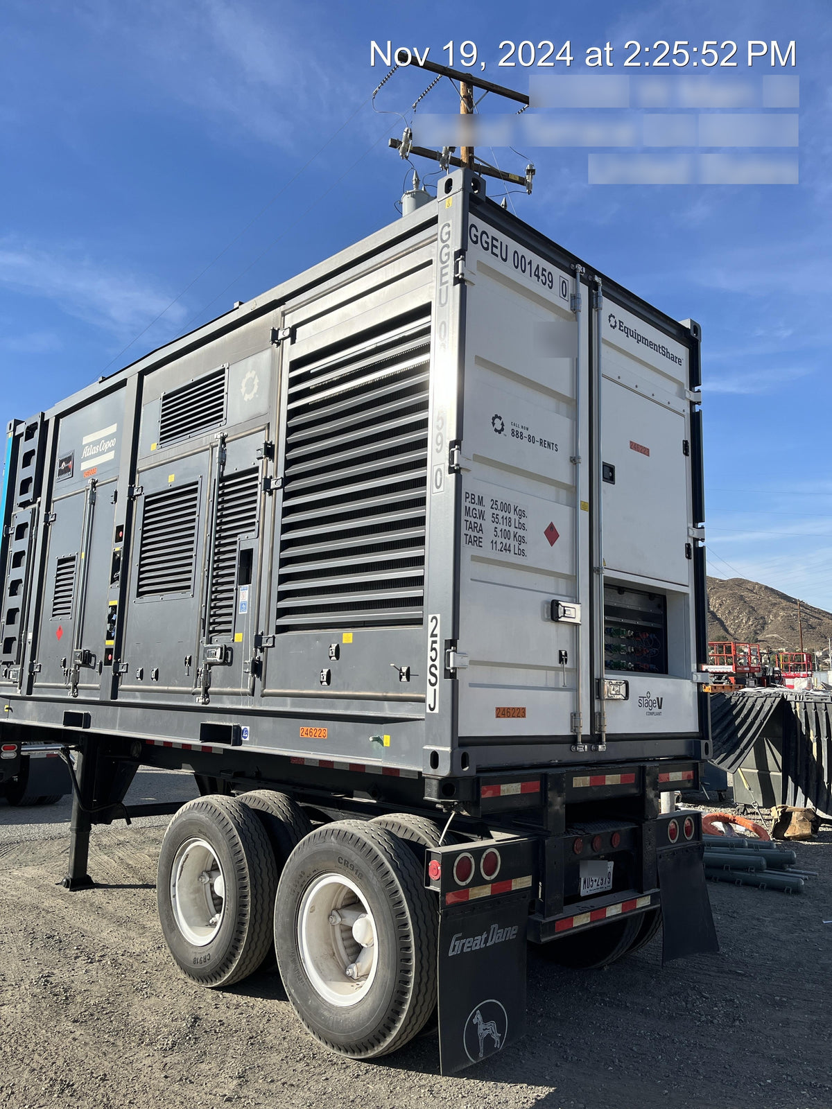 2022 ATLAS COPCO QAC 1500