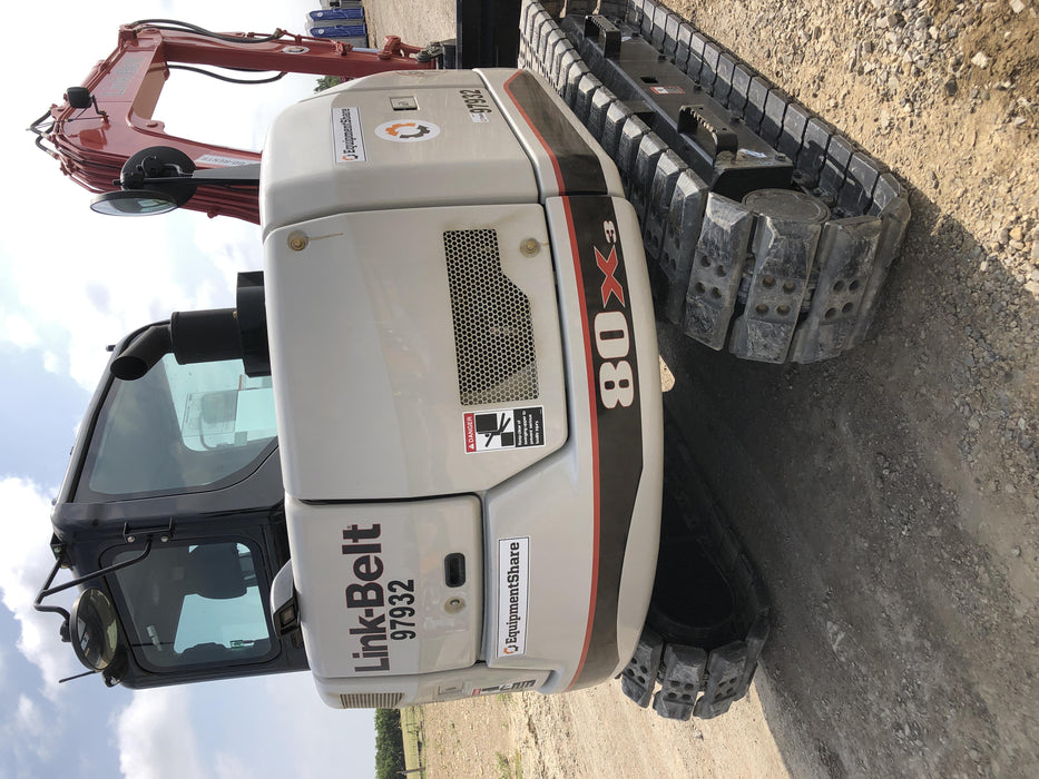2020 Link-Belt 80X3EX EXC, 7'2" ARM, 17.7" RT, MFH(PJ)