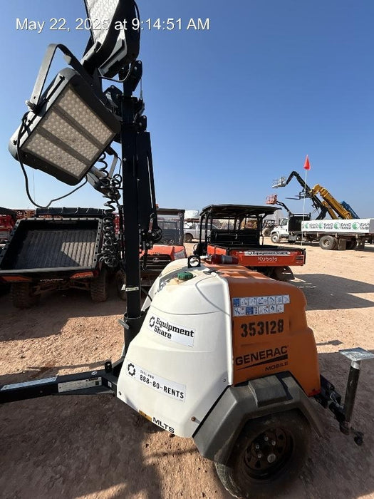 2023 Generac MLT2 Diesel, Flex Switch 120V Input, Powerzone Controller, (4) 320W LED Lights, 4kW Generator, 39.9 Gal Fuel Tank, 2" Ball, T3