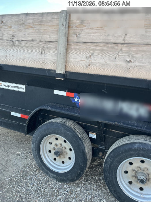 2025 TEXAS PRIDE TRAILERS DT714416KBP