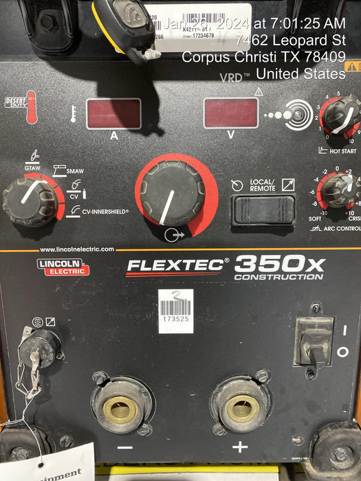 2021 LINCOLN ELECTRIC FLEXTEC 350X