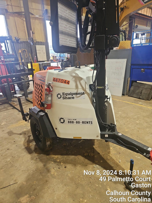 2024 Generac MLT6SKDS-STD4 ELEC WINCH Diesel, Electric Winch Mast, Powerzone Controller, (4) 320W LED Lights, 4kW Generator, 39.9 Gal Fuel Tank, 2" pintle, T3