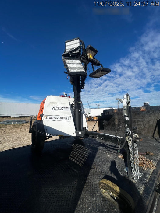 2023 Generac MLT2 Diesel, Flex Switch 120V Input, Powerzone Controller, 
(4) 320W LED Lights, 4kW Generator, 39.9 Gal Fuel Tank, 2" Ball, T3