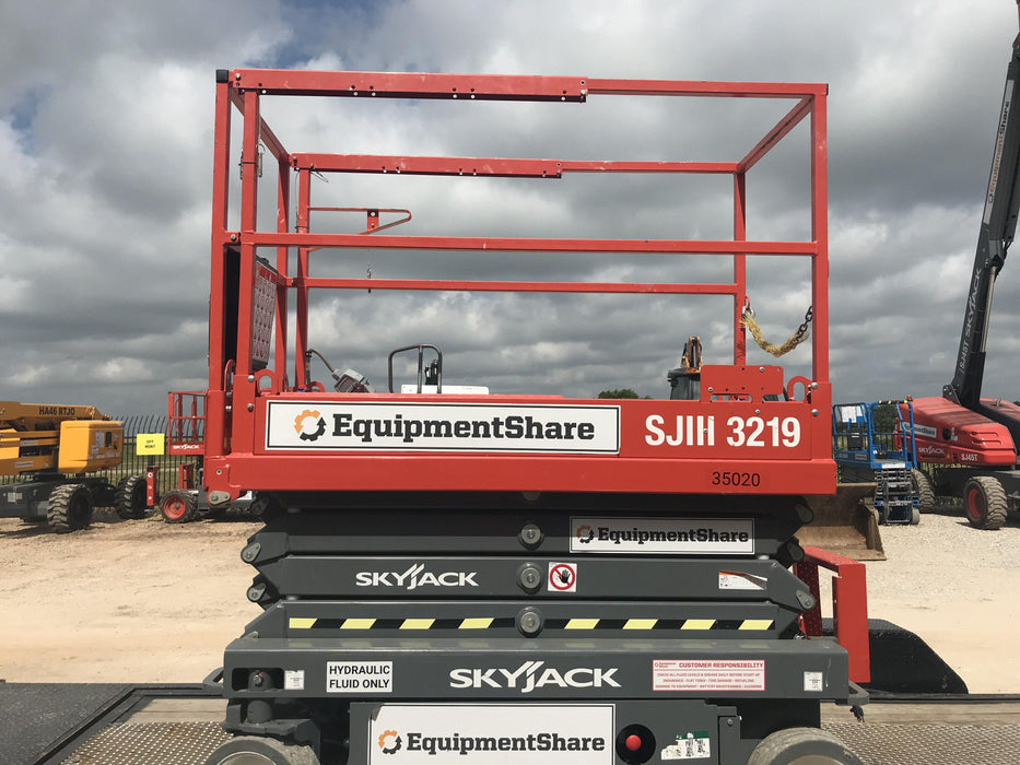 2019 Skyjack SJIII-3219 Standard Options, Trojan Batteries