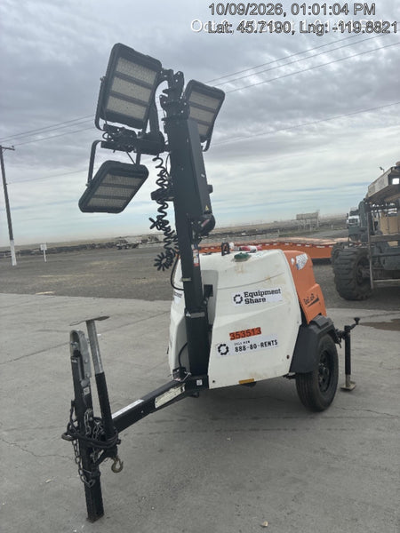 2023 Generac MLT2 Diesel, Flex Switch 120V Input, Powerzone Controller, (4) 320W LED Lights, 4kW Generator, 39.9 Gal Fuel Tank, 2" Ball, T3