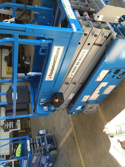 2019 Genie GS-1930 Fixed Rails with Chain Entry