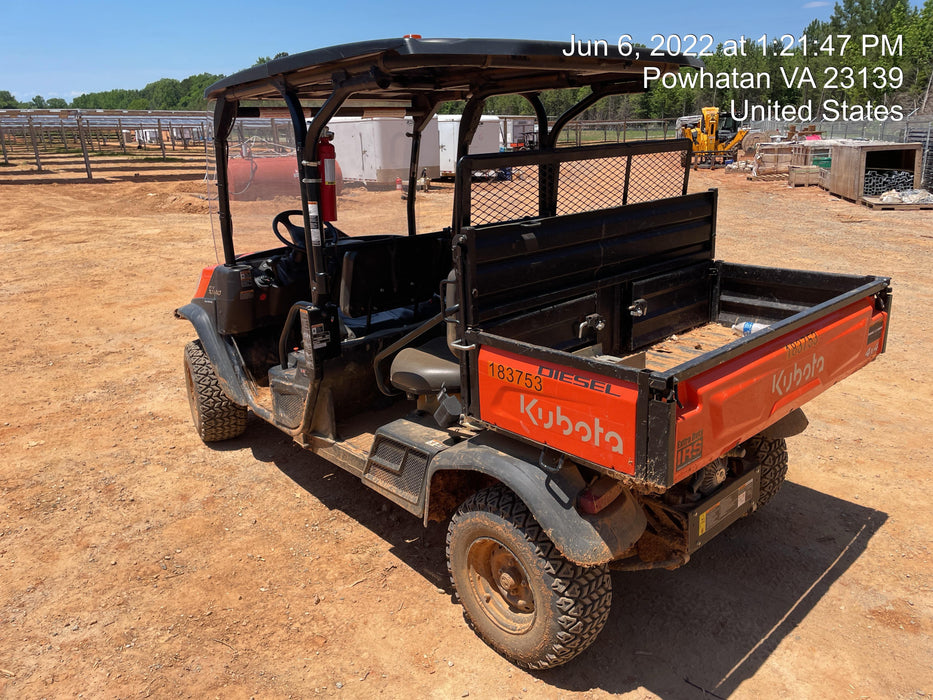 Kubota RTV-X1140W-H Plastic Canopy, Windshield Acrylic Clear, LED Strobe Light, Wire Harness Kit, Back up Alarm