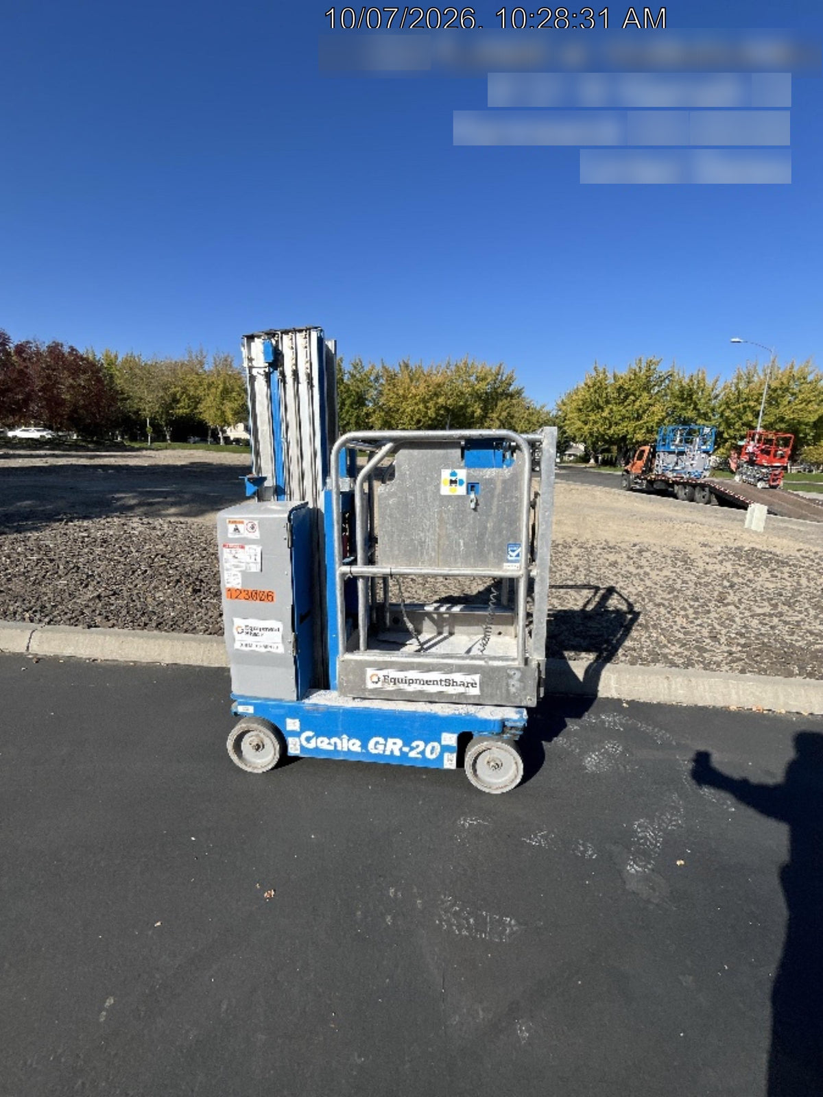 2020 GENIE GR-20
