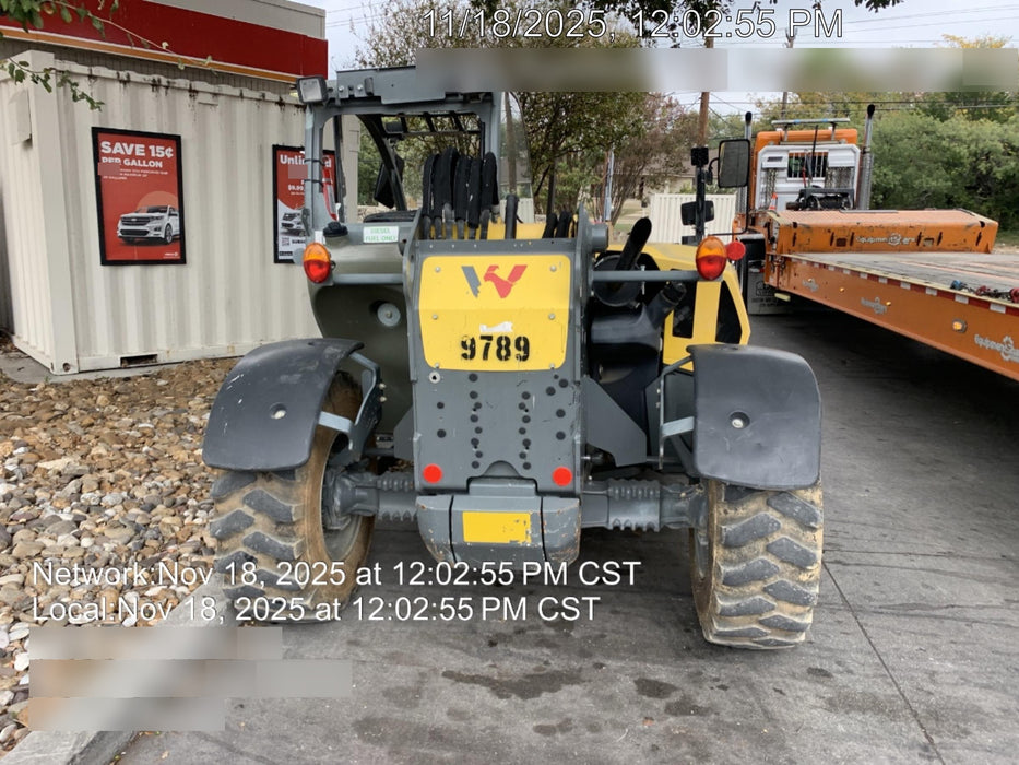 2018 Wacker Neuson TH627 Wacker Neuson TH627 Telehandler w/Canopy, Solid Tires, 48" Carriage and Forks