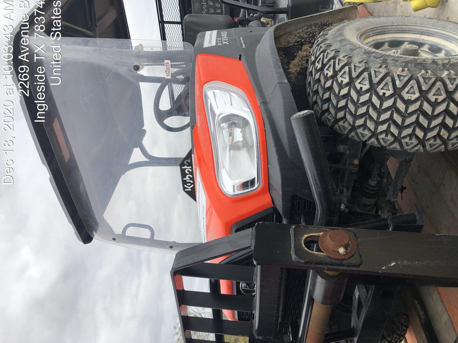2020 Kubota RTV-X1140 4 Seat UTV, 4WD, Canopy, Standard Rental Spec