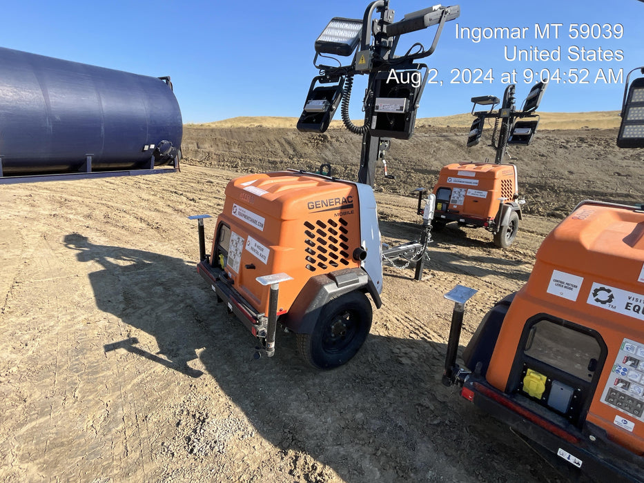 2023 Generac MLT2 Diesel, Flex Switch 120V Input, Powerzone Controller, (4) 320W LED Lights, 4kW Generator, 39.9 Gal Fuel Tank, 2" Ball, T3