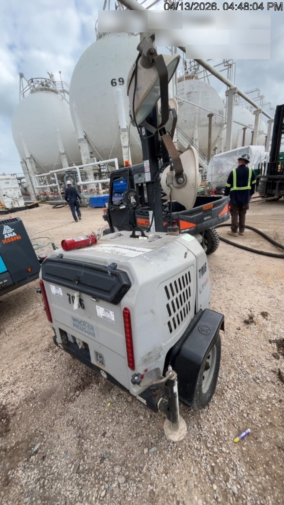 Wacker Neuson LTV6K-MH Wacker Neuson LTV6K Light Tower w/Kubota Engine