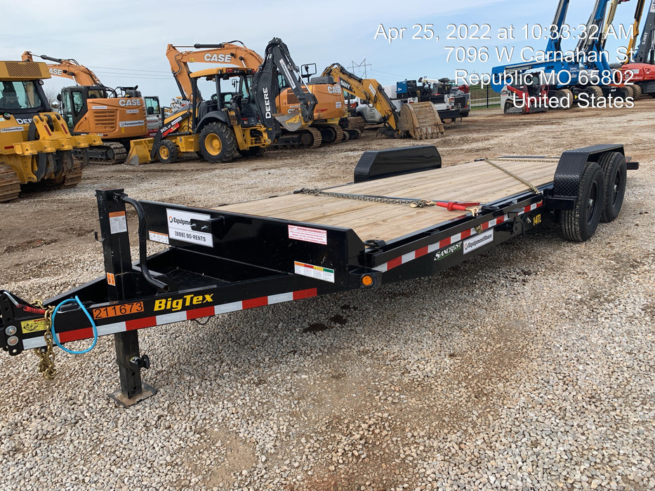 2022 BIG TEX TRAILER 14TL-22