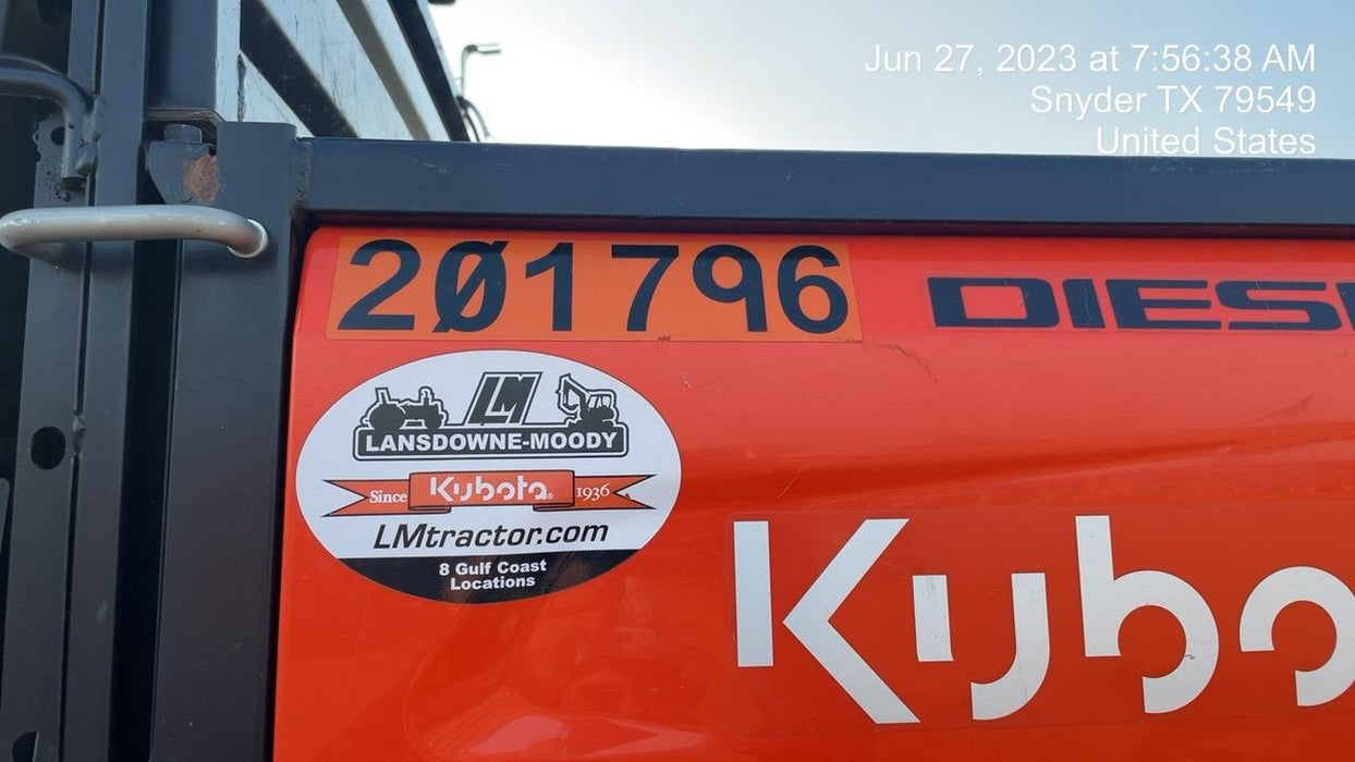 2022 Kubota RTV-X1140W-H Plastic Canopy, Windshield Acrylic Clear, LED Strobe Light, Wire Harness Kit, Back up Alarm