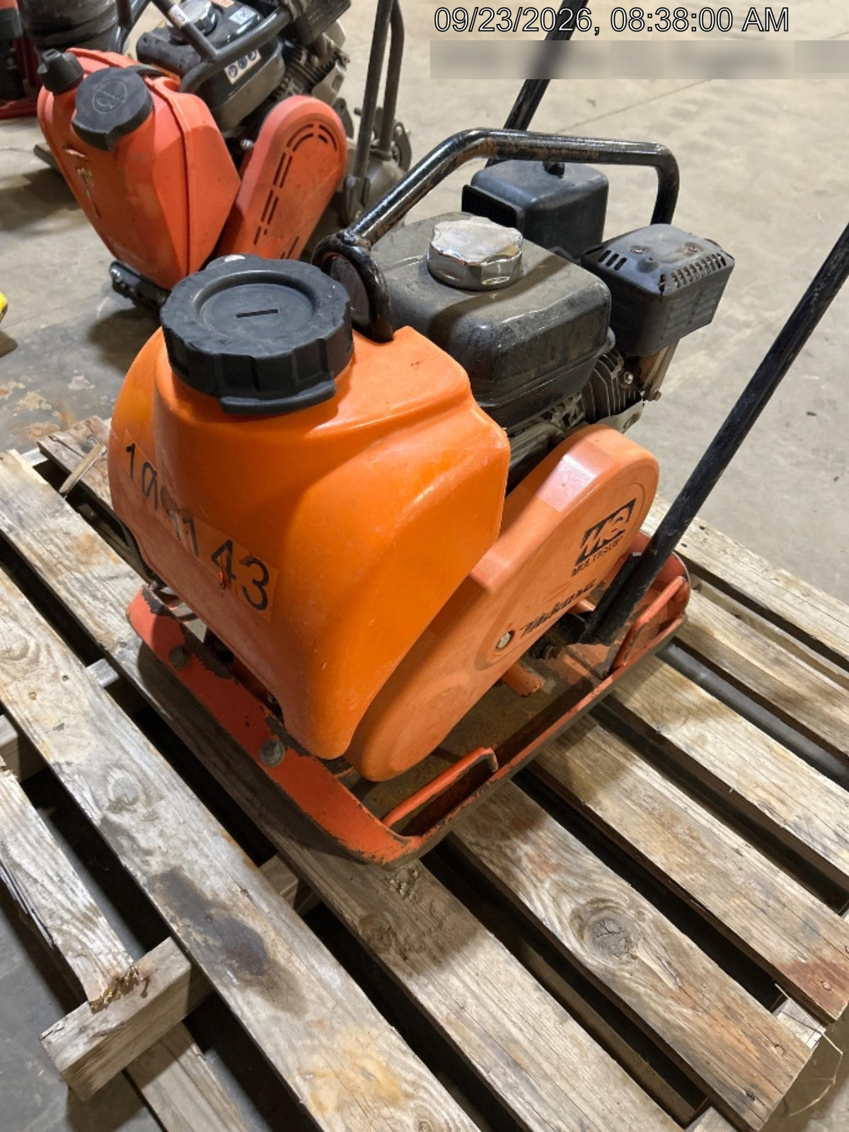2020 Multiquip MVC82VHW Plate Honda GX160 w/water tank 18 wide