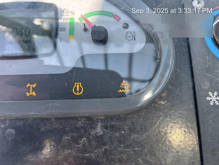 2018 Genie GTH-1056 Genie GTH-1056 w/Enclosed Cab w/HVAC, Work Lights, Solid Tires, Beacon, 60" Carriage and Forks