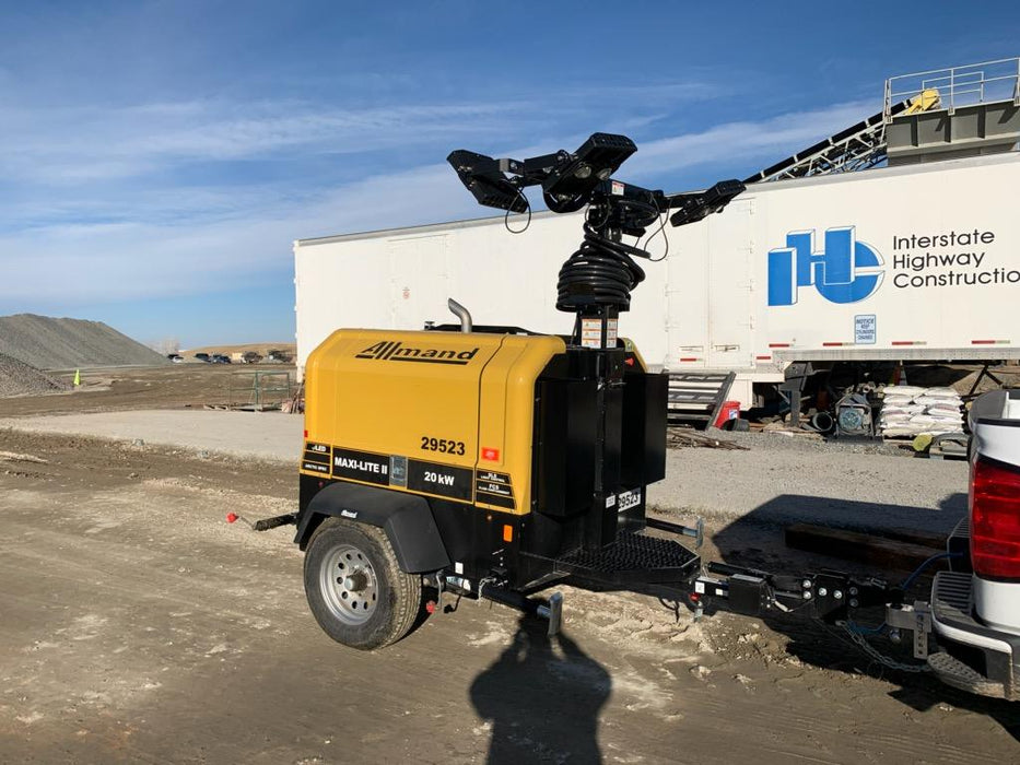 2019 Allmand MAXI-LITE II Allmand Maxi-Lite Pro II V 20 kW Light Tower w/Arctic Package, LED Light Package
