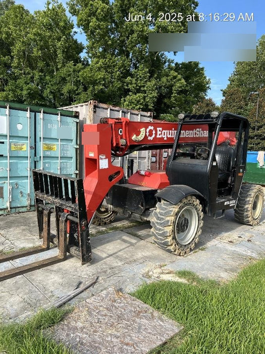 2019 Manitou MTA6034 Canopy, LED Work Lights, Solid Tires, Beacon, Auxiliary Hydraulics 48" Carriage and 48" Forks