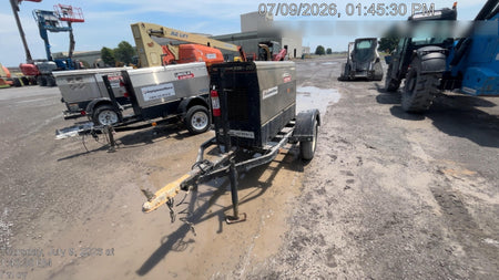 2019 Lincoln Electric Vantage 322 Ready-Pak 3, Two Wheel Trailer, Fender and Light Kit, Cable Rack