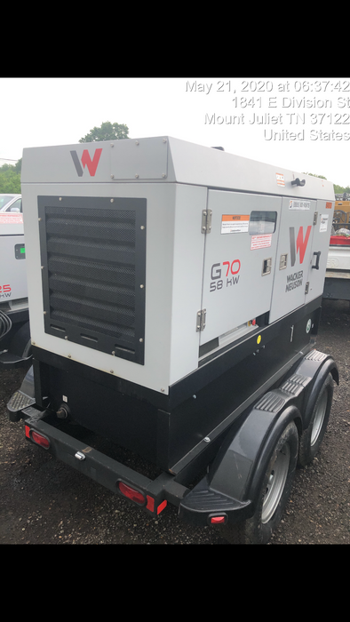 2020 WACKER NEUSON G70