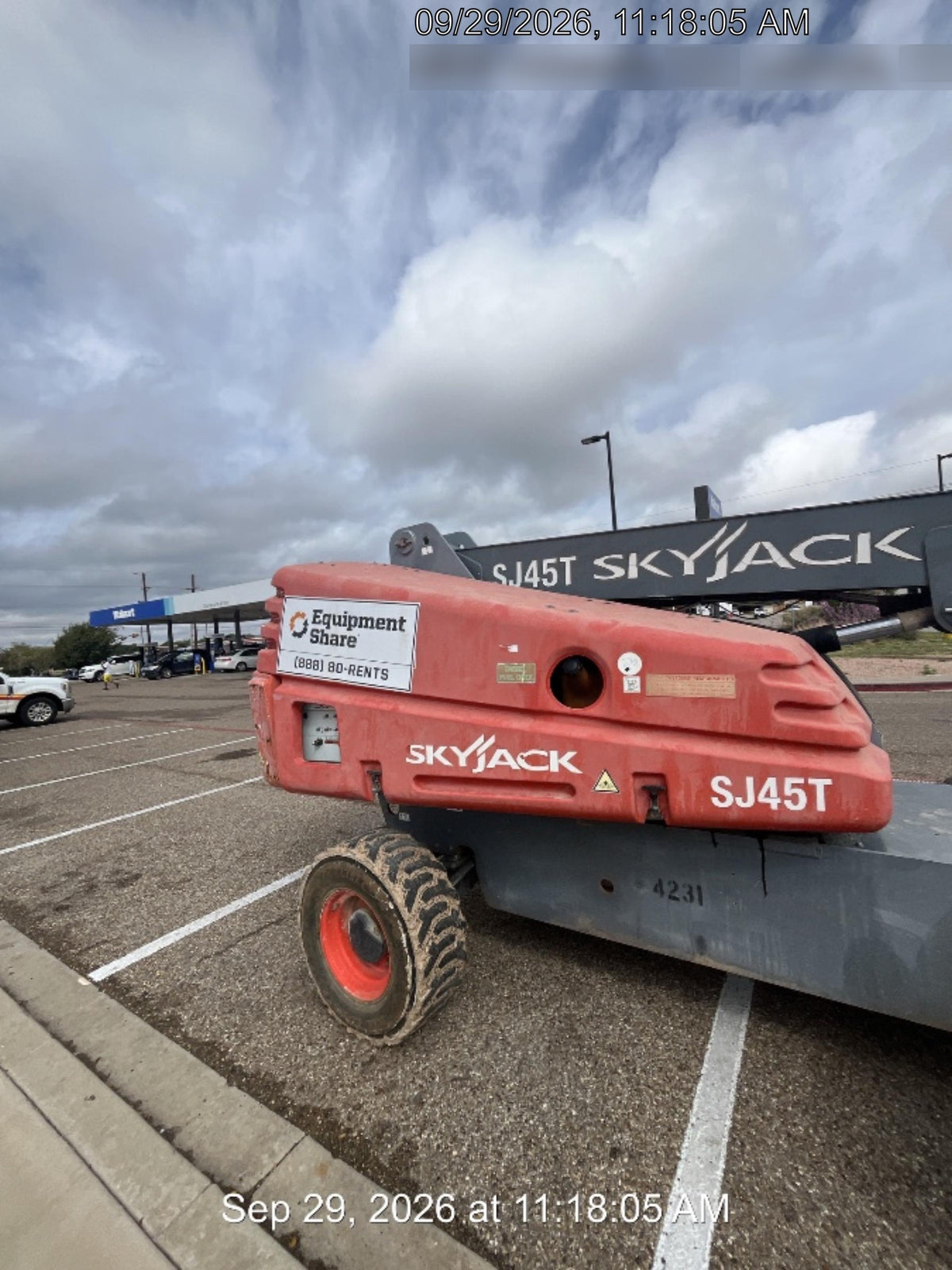 2017 SKYJACK SJ45T+