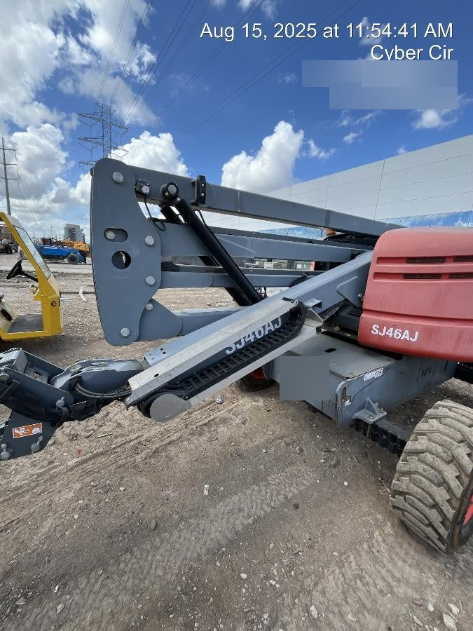 2017 Skyjack SJ46 AJ Skyjack 46AJ, Diesel Engine, Foam Filled Tires, 30x72" Platform, Extended Warranty 5yr/5k hr