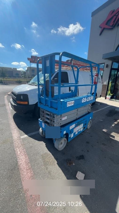2017 Genie GS-1930 Genie GS-1930 Scissor Lift