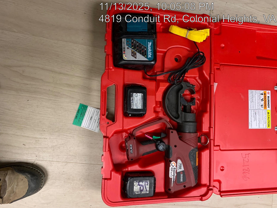 2025 BURNDY PAT750LI