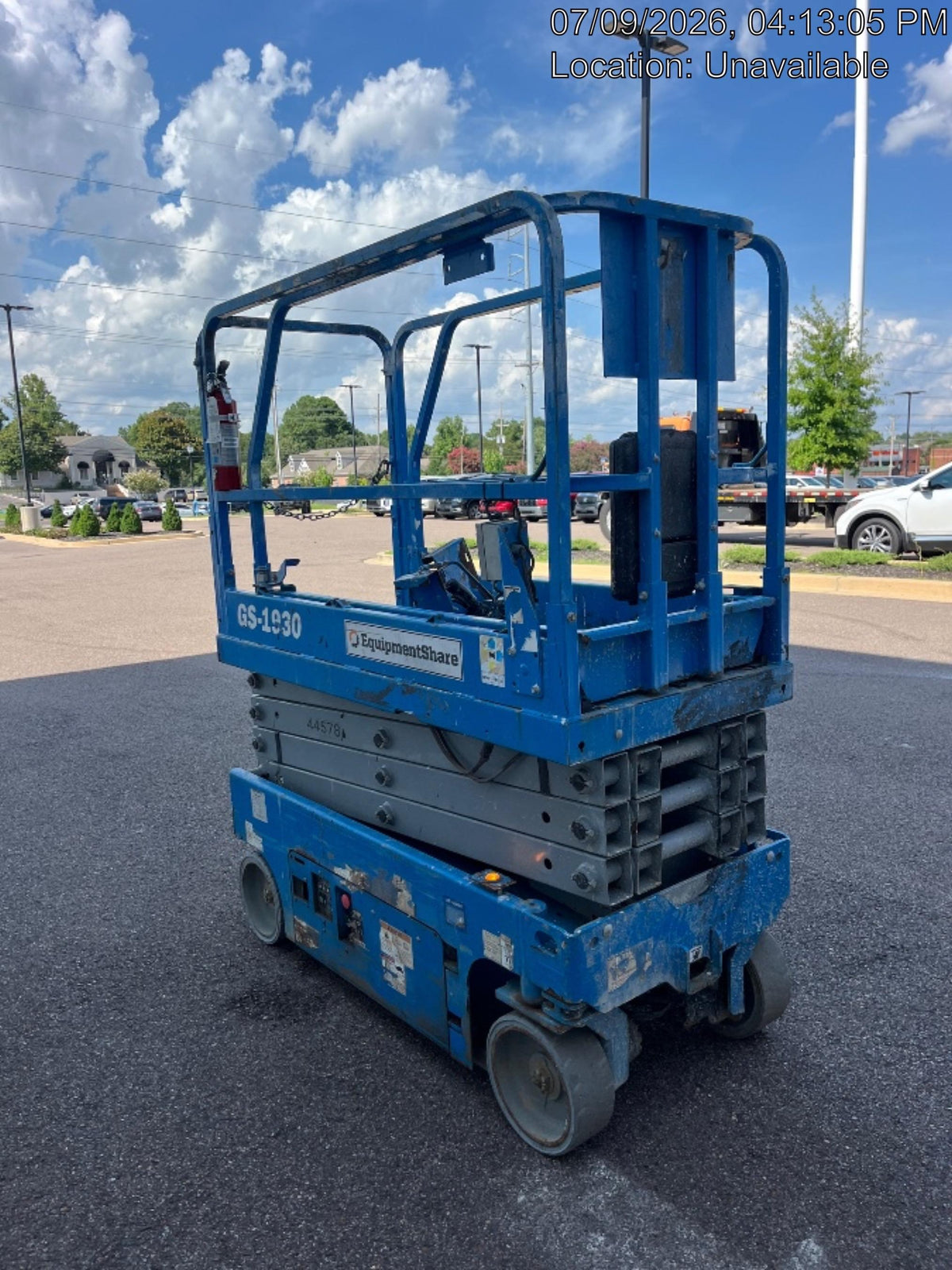 2019 Genie GS-1930 Fixed rails with chain Entry