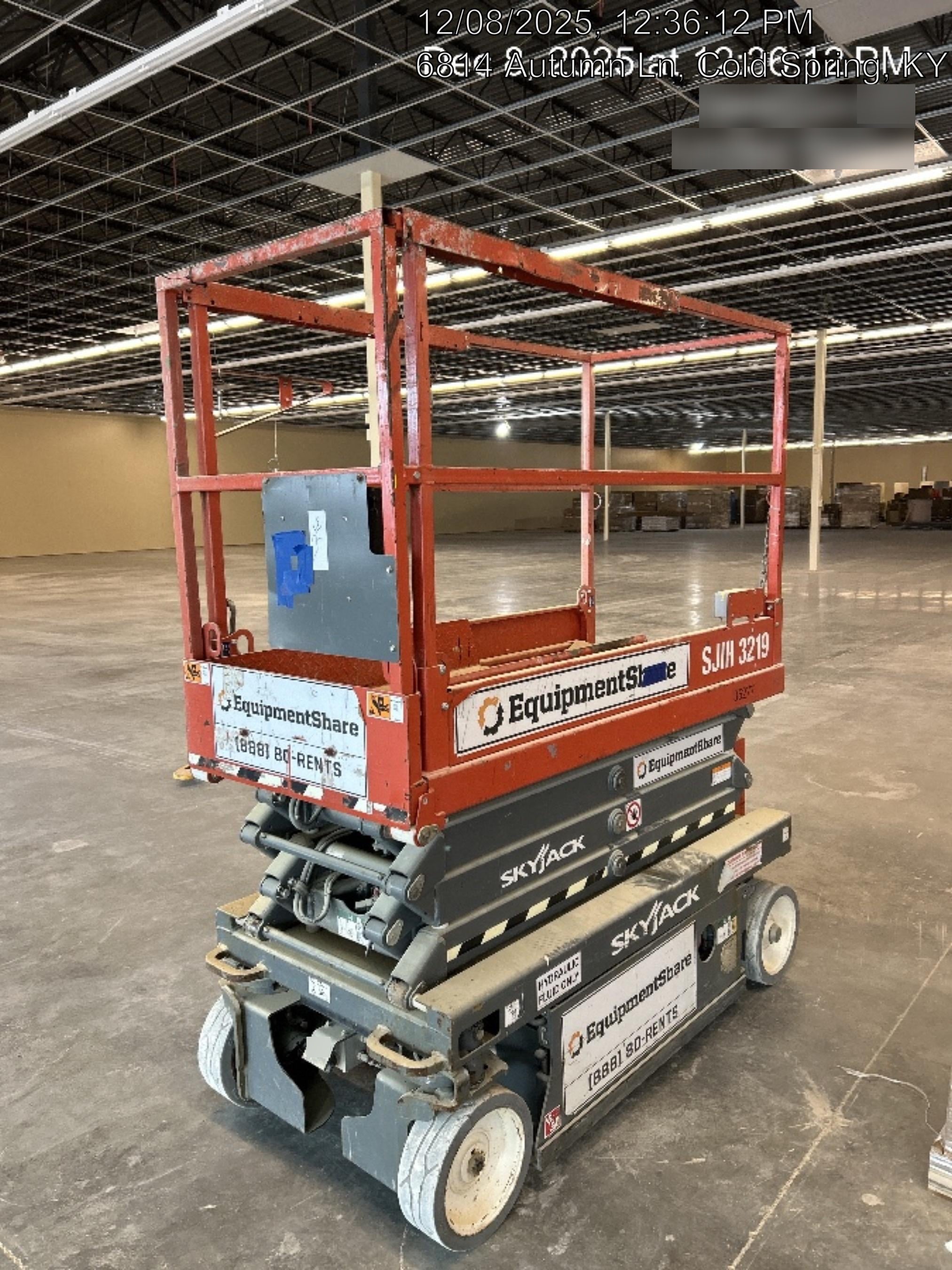2019 Skyjack SJIII-3219 Standard Options, Trojan Batteries