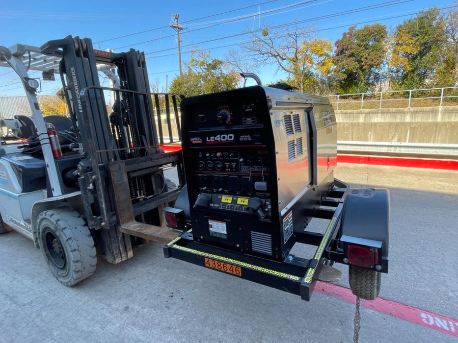 2024 Lincoln Electric LE400 Kubota V1505, Trlr, Cable Rack, Light Kit, ES Decals, T3