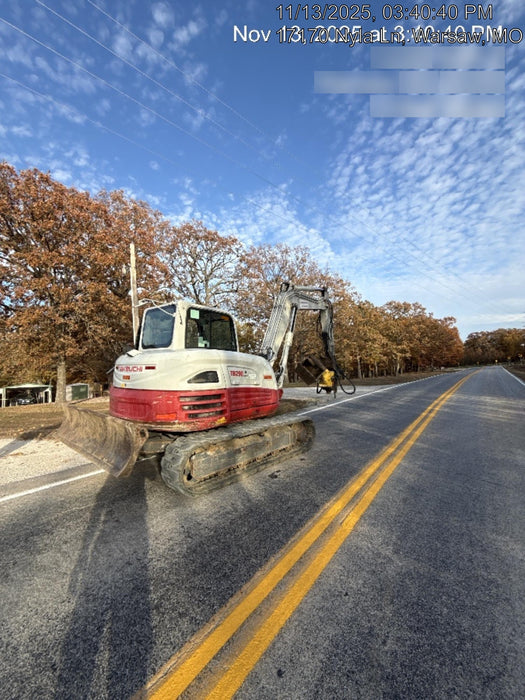 2019 Takeuchi TB290 Takeuchi TB290 Cab/Heat/AC w/Rubber Tracks, Auxiliary Hydraulics, Dozer Blade, Manual QC