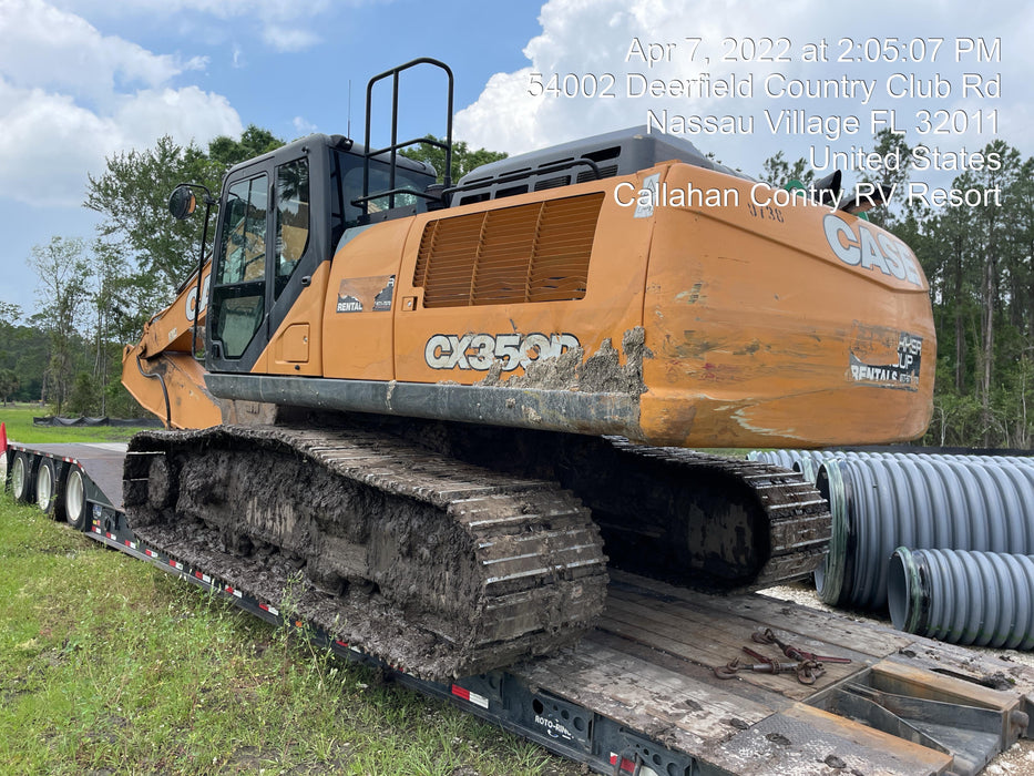 2017 CASE CX350D