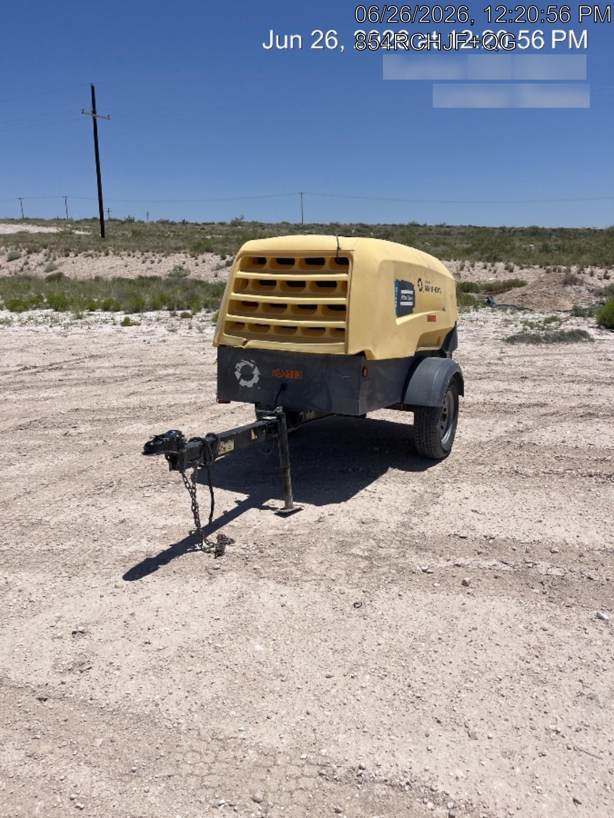 2022 ATLAS COPCO XAS188 CWK