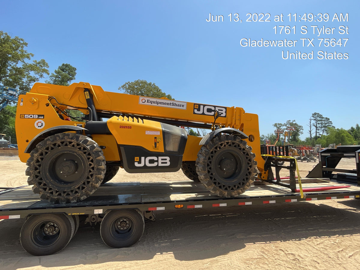 2022 JCB 509-42 74Hp Dsl, Canopy, Sld Tires, LED WL, Bcn, L Hook, EST