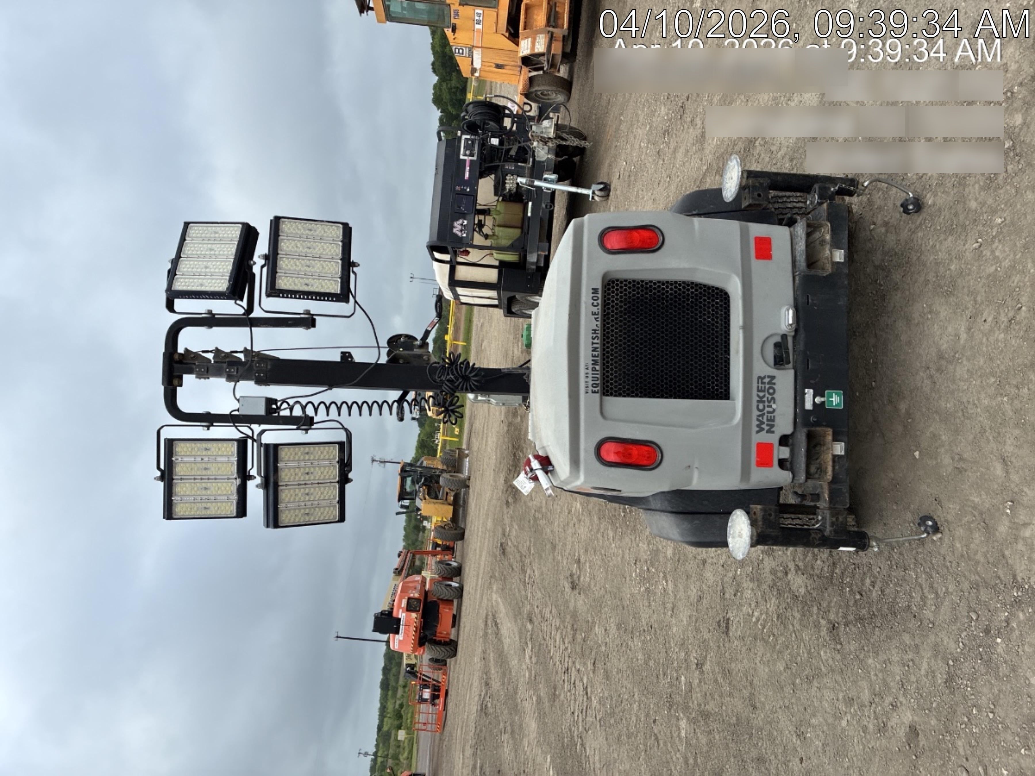 2024 Wacker Neuson LTT4 Diesel, Kohler KDW702, Deep Sea Controller, Auto Start, LED 320W, Bypass Outlet, T3